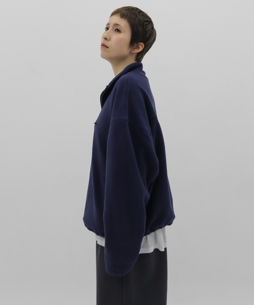 lit(リット)の「Half Zip Fleece Pullover(その他トップス・レディース・ネイビー/アイボリー・FREE)」の17枚目の写真