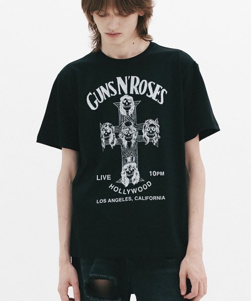 Bravado(ブラヴァド)の「GNR Cross BK (BRENT2348)(Tシャツ/カットソー・メンズ・その他・2XL/L/M/XL)」の3枚目の写真