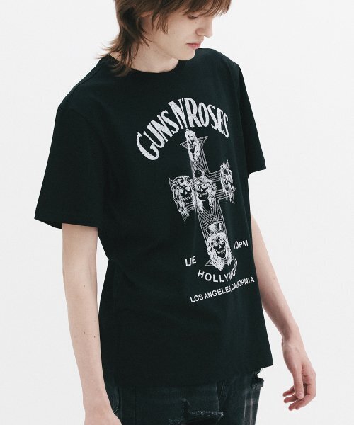 Bravado(ブラヴァド)の「GNR Cross BK (BRENT2348)(Tシャツ/カットソー・メンズ・その他・2XL/L/M/XL)」の4枚目の写真