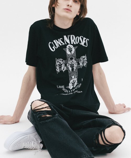 Bravado(ブラヴァド)の「GNR Cross BK (BRENT2348)(Tシャツ/カットソー・メンズ・その他・2XL/L/M/XL)」の5枚目の写真