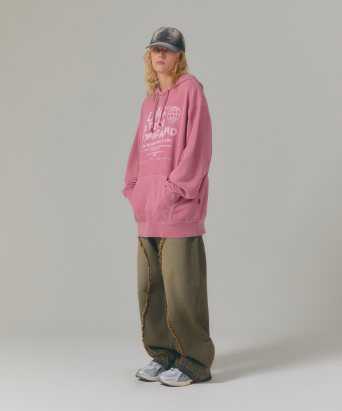 LMCの「CURVED RAW EDGE DENIM WIDE JEAN blue（デニムパンツ・レディース・その他・S/M/L）」の3枚目の写真