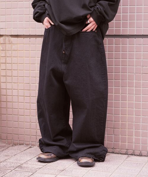 refomed / リフォメッド FRESH MAN DENIM WIDE PANTS 'OW'（デニム