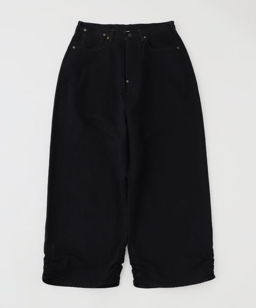 refomed(リフォメッド)の「refomed / リフォメッド FRESH MAN DENIM WIDE PANTS "OW"(デニムパンツ・メンズ・ブラック・3/2)」の8枚目の写真