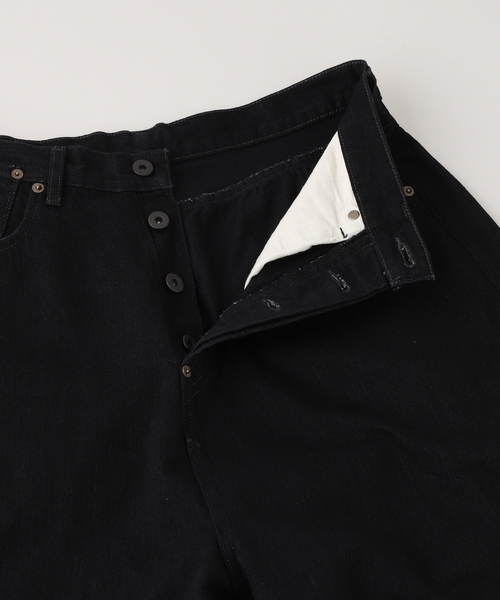 refomed(リフォメッド)の「refomed / リフォメッド FRESH MAN DENIM WIDE PANTS "OW"(デニムパンツ・メンズ・ブラック・3/2)」の13枚目の写真