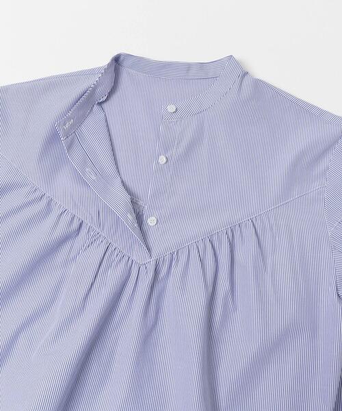 URBAN RESEARCH DOORS（アーバンリサーチドアーズ）の「『150サイズ』切替ギャザーワンピース(KIDS)（ワンピース・キッズ・ブルー/ストライプ・150）」の11枚目の写真