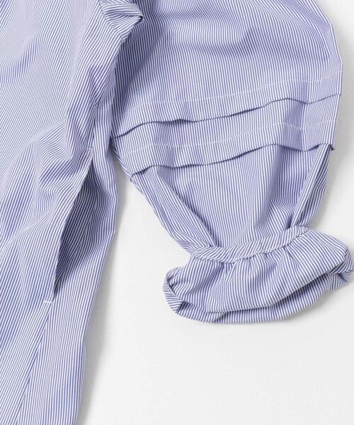 URBAN RESEARCH DOORS（アーバンリサーチドアーズ）の「『150サイズ』切替ギャザーワンピース(KIDS)（ワンピース・キッズ・ブルー/ストライプ・150）」の12枚目の写真