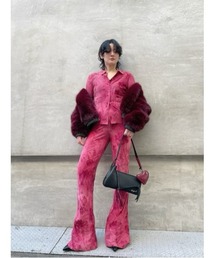 Desigual | 花柄刺繍のTシャツ(Tシャツ/カットソー)