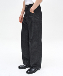 DECET（デケト）の「Curved Wide Jeans DCPT033CPBlack2（デニムパンツ）」