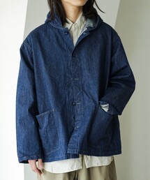 NECESSARY or UNNECESSARY / DENIM フード ジャケット