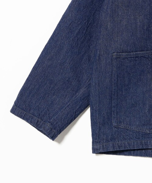 NECESSARY or UNNECESSARY（ネセサリーオアアンネセサリー）の「NECESSARY or UNNECESSARY / DENIM フード ジャケット（デニムジャケット・メンズ・インディゴブルー・MEDIUM/LARGE）」の4枚目の写真