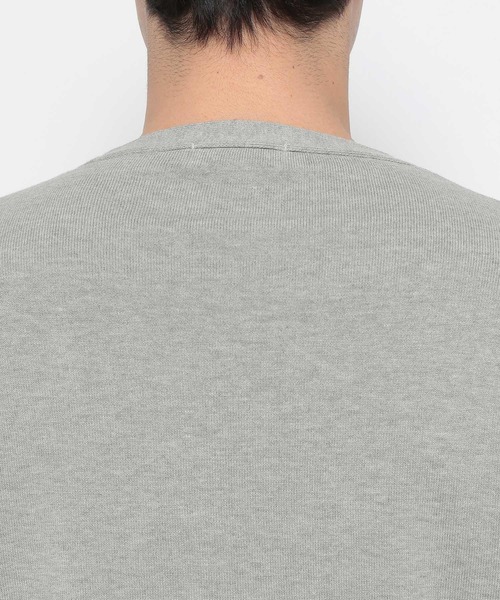 LURAKU（ルラク）の「【LURAKU】High Gauge Compact Henry Neck Knit / ハイゲージコンパクトヘンリーネックニット（ニット/セーター・メンズ・グレー/ブラック・M/S/L）」の21枚目の写真