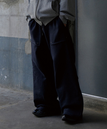 TONY LAWRENCE（トニーローレンス）の「ワイドシンボルロゴスウェットパンツネイビー（スウェットパンツ）」