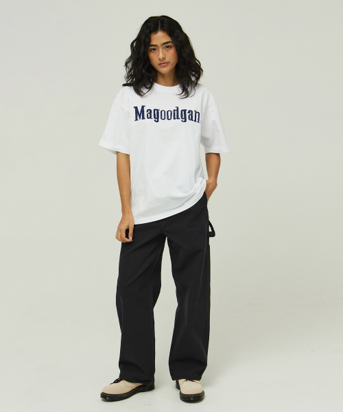 MAGOODGAN(メックウッドガン)の「パブン4404 コットンカーペンターダークグレーパンツ(その他パンツ・レディース・その他・26/28/30/32/34)」の8枚目の写真