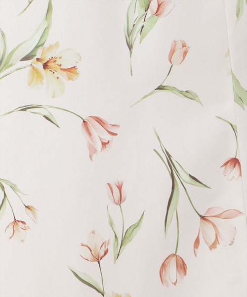 WILLSELECTION（ウィルセレクション）の「【先行予約受付中】リボンショルダーチューリップフレアワンピース（ワンピース・レディース・ピンク/ホワイト/ミント・FREE）」の21枚目の写真