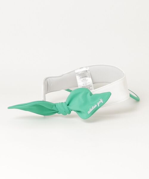 adidas（アディダス）の「リボンバイザー【adidas Golf/アディダスゴルフ】（サンバイザー・レディース・ホワイト/ブラック/グレー・MEDIUM/LARGE）」の14枚目の写真