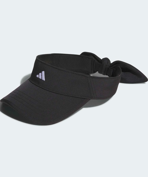 adidas（アディダス）の「リボンバイザー【adidas Golf/アディダスゴルフ】（サンバイザー・レディース・ホワイト/ブラック/グレー・MEDIUM/LARGE）」の3枚目の写真