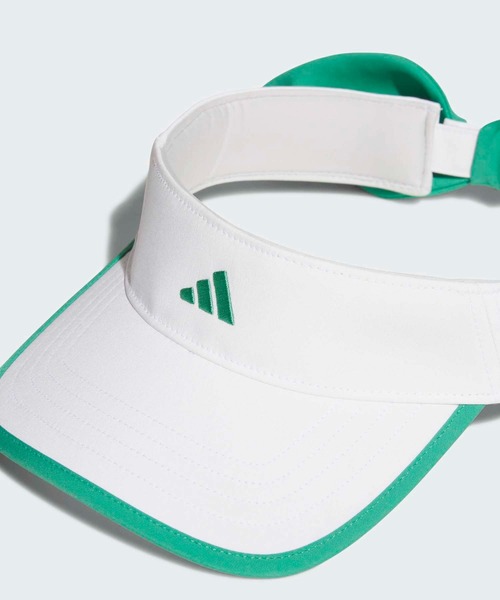 adidas（アディダス）の「リボンバイザー【adidas Golf/アディダスゴルフ】（サンバイザー・レディース・ホワイト/ブラック/グレー・MEDIUM/LARGE）」の5枚目の写真