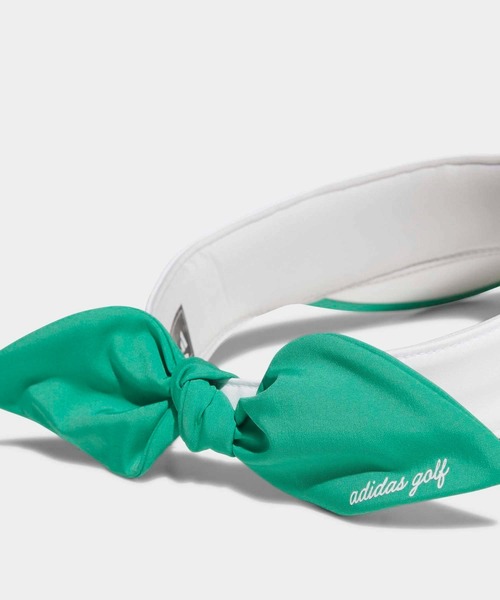 adidas（アディダス）の「リボンバイザー【adidas Golf/アディダスゴルフ】（サンバイザー・レディース・ホワイト/ブラック/グレー・MEDIUM/LARGE）」の6枚目の写真