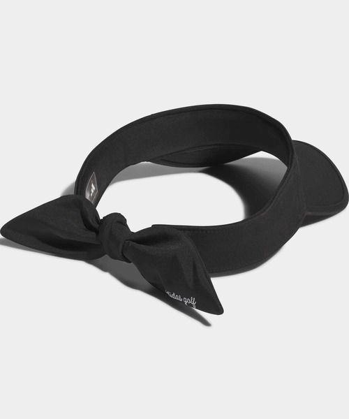 adidas（アディダス）の「リボンバイザー【adidas Golf/アディダスゴルフ】（サンバイザー・レディース・ホワイト/ブラック/グレー・MEDIUM/LARGE）」の7枚目の写真