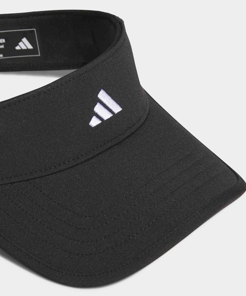 adidas（アディダス）の「リボンバイザー【adidas Golf/アディダスゴルフ】（サンバイザー・レディース・ホワイト/ブラック/グレー・MEDIUM/LARGE）」の8枚目の写真