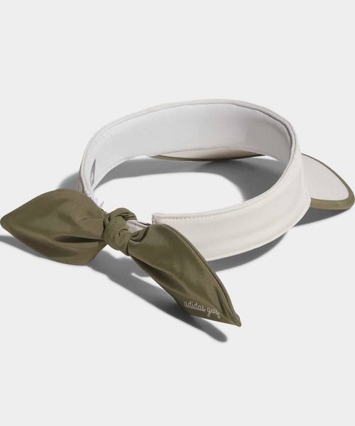 adidas（アディダス）の「リボンバイザー【adidas Golf/アディダスゴルフ】（サンバイザー・レディース・ホワイト/ブラック/グレー・MEDIUM/LARGE）」の10枚目の写真