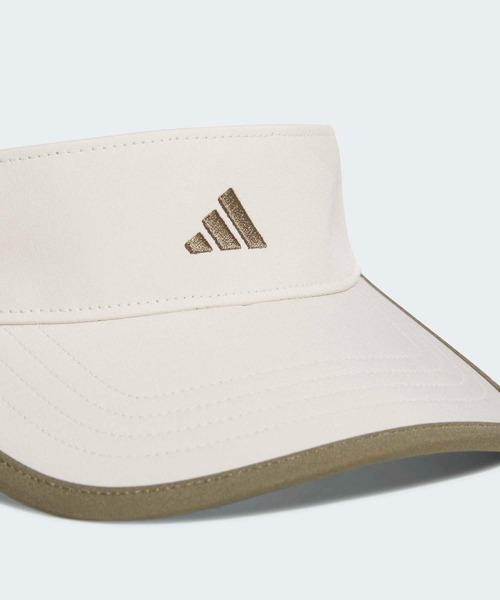 adidas（アディダス）の「リボンバイザー【adidas Golf/アディダスゴルフ】（サンバイザー・レディース・ホワイト/ブラック/グレー・MEDIUM/LARGE）」の11枚目の写真