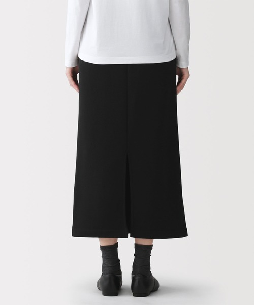 無印良品（ムジルシリョウヒン）の「婦人　スウェットⅠラインスカート（スカート・レディース・ブラック/オフホワイト/グレー・S/M/L/XL）」の11枚目の写真