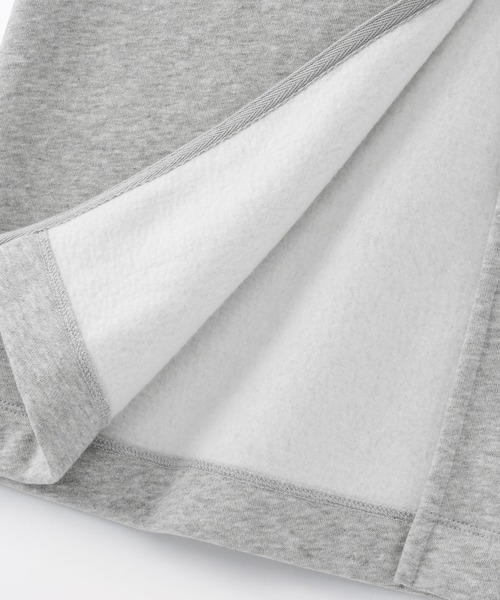 無印良品（ムジルシリョウヒン）の「婦人　スウェットⅠラインスカート（スカート・レディース・ブラック/オフホワイト/グレー・S/M/L/XL）」の7枚目の写真