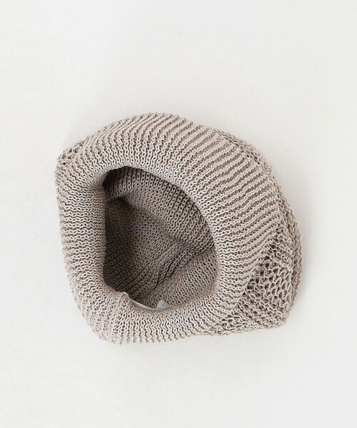 Nine Tailor（ナインテイラー）の「＜Nine Tailor＞CLEMATIS ワッチ（ニットキャップ/ビーニー・メンズ・ベージュ/ブラック/ライラック・FREE）」の9枚目の写真