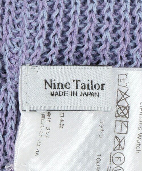 Nine Tailor（ナインテイラー）の「＜Nine Tailor＞CLEMATIS ワッチ（ニットキャップ/ビーニー・メンズ・ベージュ/ブラック/ライラック・FREE）」の11枚目の写真