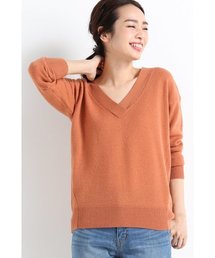 SLOBE IENA | 圧縮Vネックニットプルオーバー◆(ニット/セーター)
