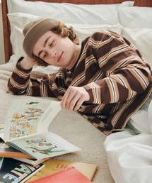 MAISON CLUB（メゾンクラブ）の「【MAISON CLUB】Over Multi Border Tee（Tシャツ/カットソー）」