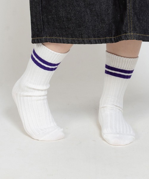 SVEC(シュベック)の「2パターン リブソックス(ソックス/靴下・レディース・ブルー/グレー/その他/オリーブ/アイボリー/ブラック/その他4/レッド/ホワイト/その他5/その他3/その他2/ネイビー/イエロー/オレンジ/ベージュ/ブラウン・FREE)」の17枚目の写真