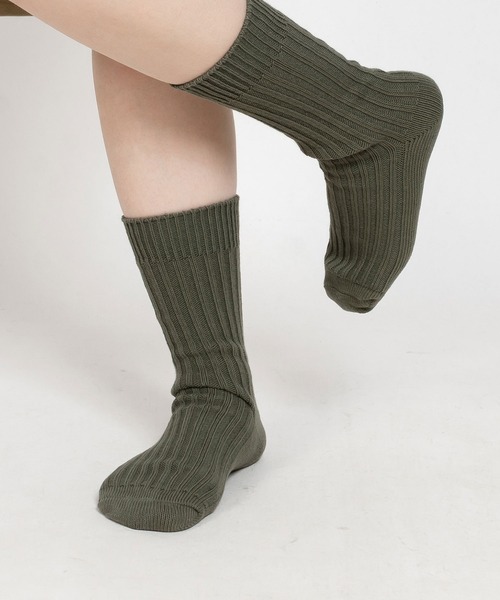 SVEC(シュベック)の「2パターン リブソックス(ソックス/靴下・レディース・ブルー/グレー/その他/オリーブ/アイボリー/ブラック/その他4/レッド/ホワイト/その他5/その他3/その他2/ネイビー/イエロー/オレンジ/ベージュ/ブラウン・FREE)」の7枚目の写真