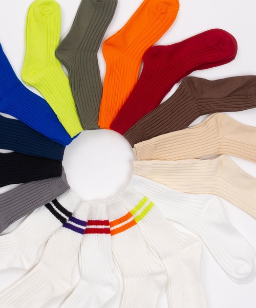 SVEC(シュベック)の「2パターン リブソックス(ソックス/靴下・レディース・ブルー/グレー/その他/オリーブ/アイボリー/ブラック/その他4/レッド/ホワイト/その他5/その他3/その他2/ネイビー/イエロー/オレンジ/ベージュ/ブラウン・FREE)」の19枚目の写真