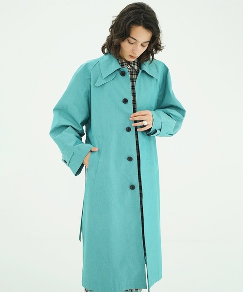 BULKY LINE STAIN COAT（ステンカラーコート）｜CLANE（クラネ）の