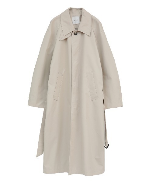 CLANE(クラネ)の「BULKY LINE STAIN COAT(ステンカラーコート・レディース・ベージュ・1)」の3枚目の写真