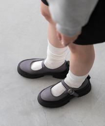 menue（メヌエ）の「メリージェーン ストラップ厚底スニーカー（スニーカー）」