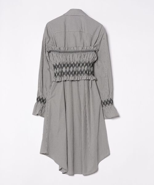 Vivienne Westwood(ヴィヴィアンウエストウッド)の「ビスチェ付シャーリングシャツドレス(ワンピース・レディース・ブラック系その他/ブルー系その他・FREE)」の3枚目の写真