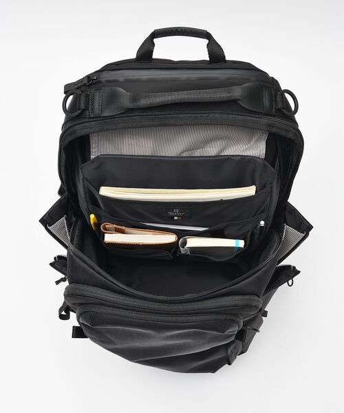 TRAVEL SHOP MILESTO(トラベルショップミレスト)の「XTREC レイヤードバックパック(バックパック/リュック・レディース・ブラック/グレイッシュベージュ・フリ-)」の13枚目の写真