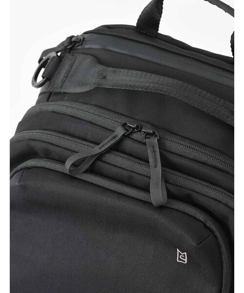 TRAVEL SHOP MILESTO(トラベルショップミレスト)の「XTREC レイヤードバックパック(バックパック/リュック・レディース・ブラック/グレイッシュベージュ・フリ-)」の11枚目の写真