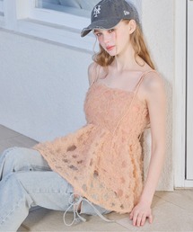 Heather | ボリュームチュールキャミ 659558(キャミソール)