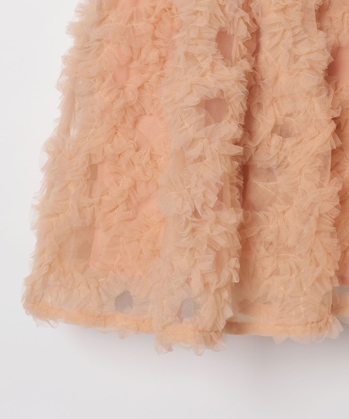 Heather（ヘザー）の「ボリュームチュールキャミ　659558（キャミソール・レディース・ブラック/アイボリー/オレンジ・FREE）」の14枚目の写真