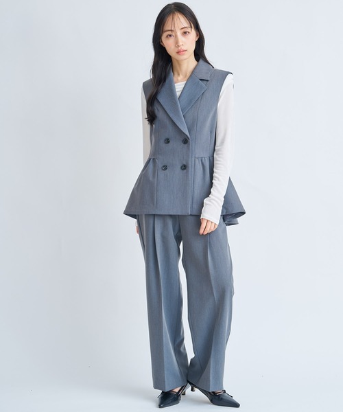 NOELA（ノエラ）の「ポケットデザインワイドパンツ（その他パンツ・レディース・ベージュ/グレー/オフホワイト・S/M）」の18枚目の写真