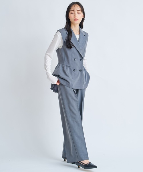 NOELA（ノエラ）の「ポケットデザインワイドパンツ（その他パンツ・レディース・ベージュ/グレー/オフホワイト・S/M）」の17枚目の写真