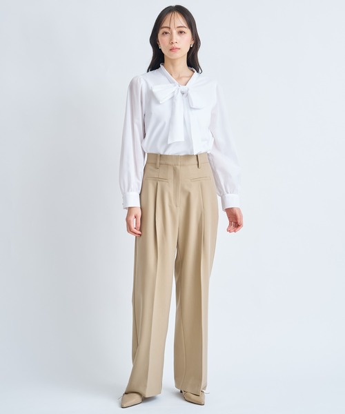 NOELA（ノエラ）の「ポケットデザインワイドパンツ（その他パンツ・レディース・ベージュ/グレー/オフホワイト・S/M）」の13枚目の写真