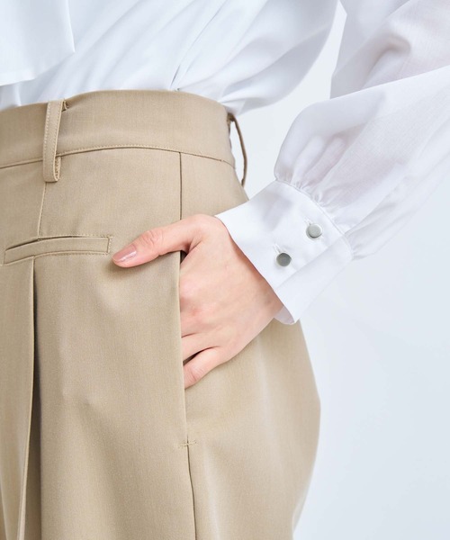 NOELA（ノエラ）の「ポケットデザインワイドパンツ（その他パンツ・レディース・ベージュ/グレー/オフホワイト・S/M）」の11枚目の写真