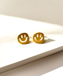 lit.Cy（リットシー）の「スマイル ゴールド スタッドピアス（ピアス（両耳用））」