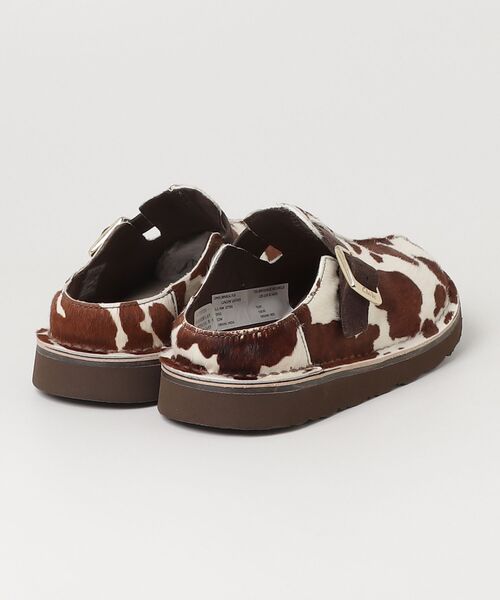 Clarks(クラークス)の「Solsbury Mule. / レディースソルスブリーミュール (カウプリント)(サンダル・レディース・アニマル・UK5.5/UK4.5/UK4/UK3.5/UK3/UK5/UK6)」の3枚目の写真