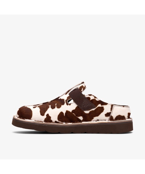 Clarks(クラークス)の「Solsbury Mule. / レディースソルスブリーミュール (カウプリント)(サンダル・レディース・アニマル・UK5.5/UK4.5/UK4/UK3.5/UK3/UK5/UK6)」の5枚目の写真
